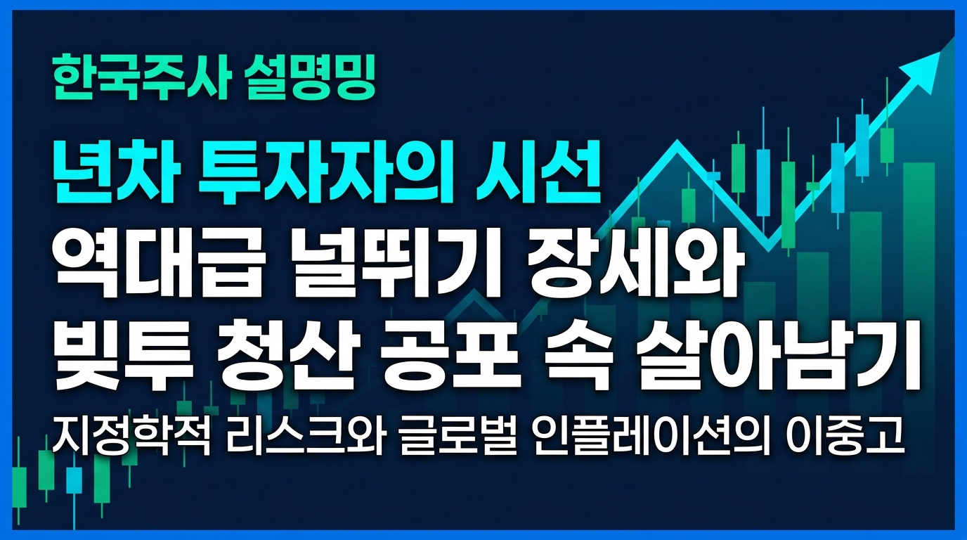 10년차 투자자의 시선 역대급 널뛰기 장세와 빚투 청산 공포 속 살아남기
