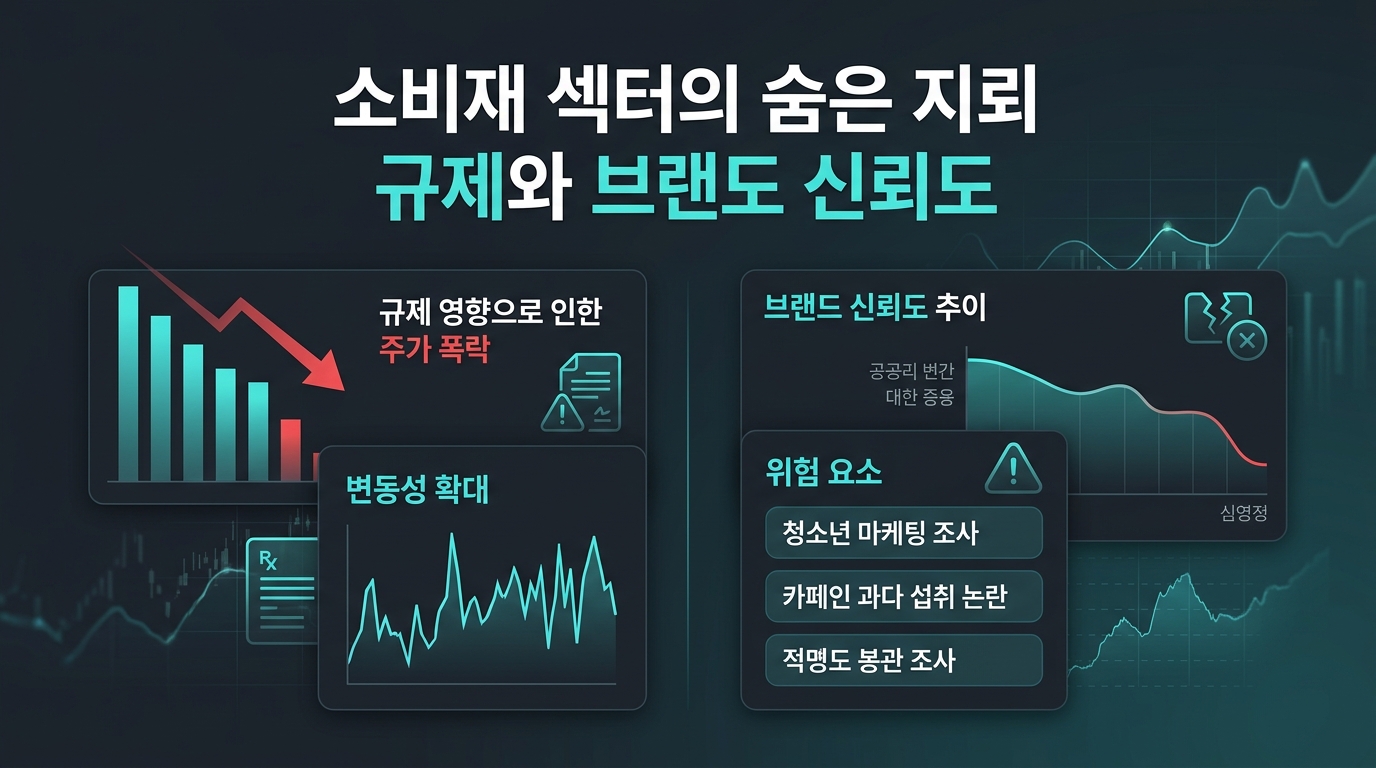 소비재 섹터의 숨은 지뢰, 규제와 브랜드 신뢰도
