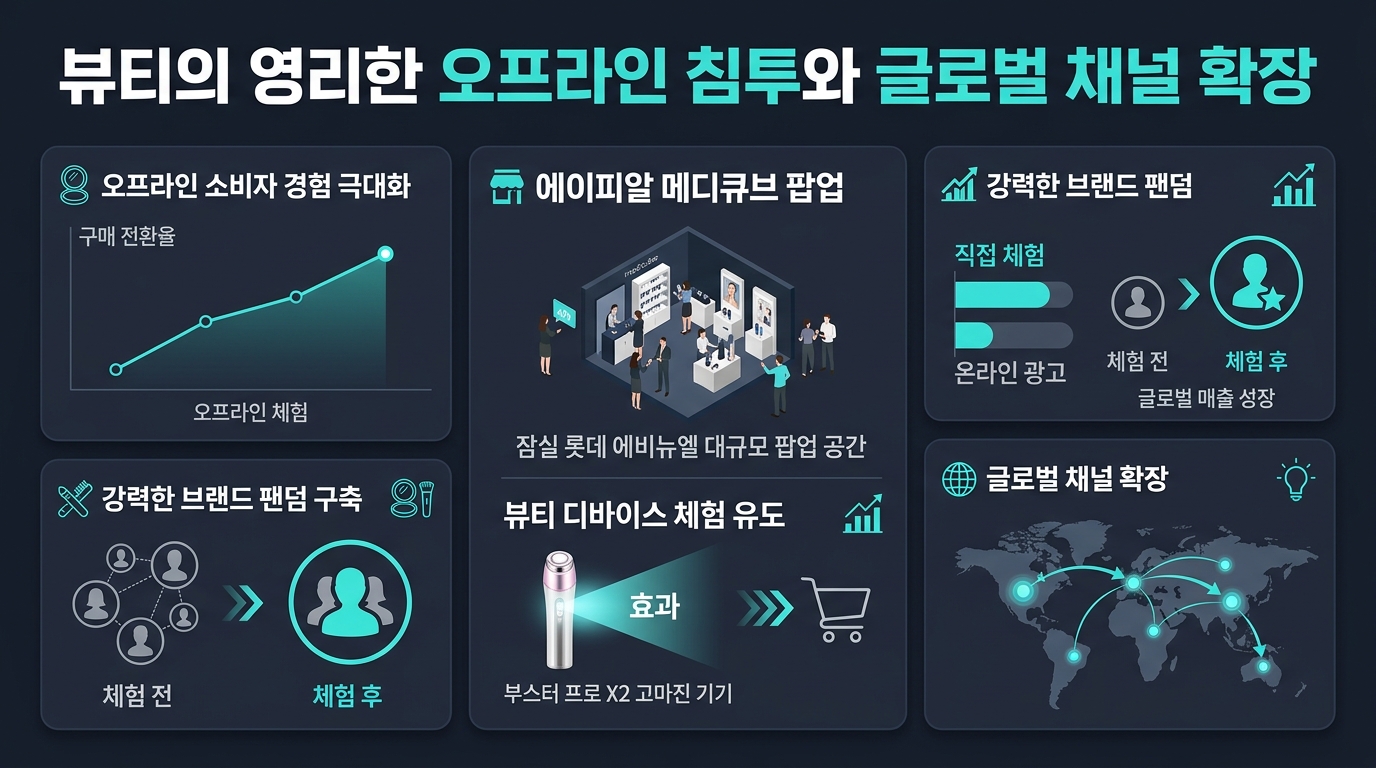 K-뷰티의 영리한 오프라인 침투와 글로벌 채널 확장