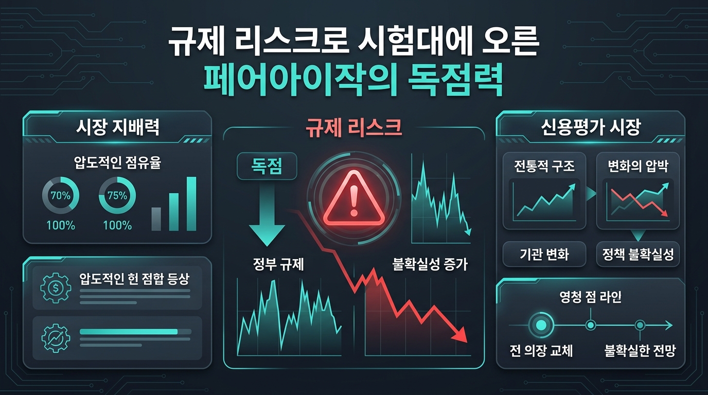 규제 리스크로 시험대에 오른 페어아이작의 독점력