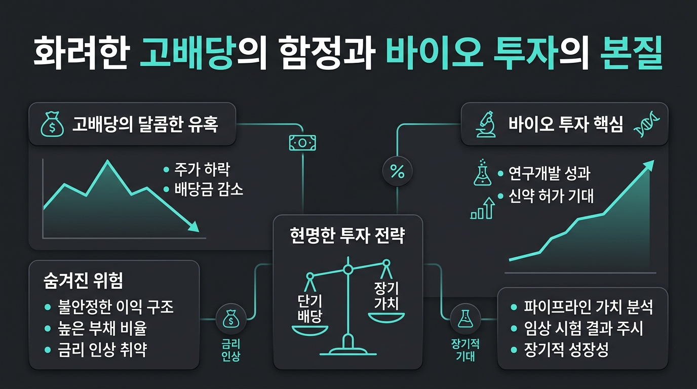 화려한 고배당의 함정과 바이오 투자의 본질