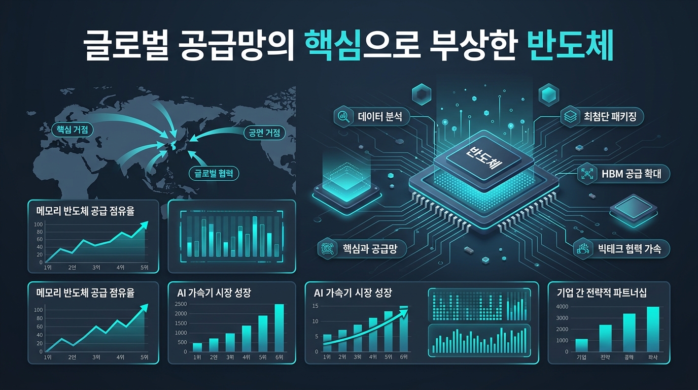 글로벌 AI 공급망의 핵심으로 부상한 K-반도체