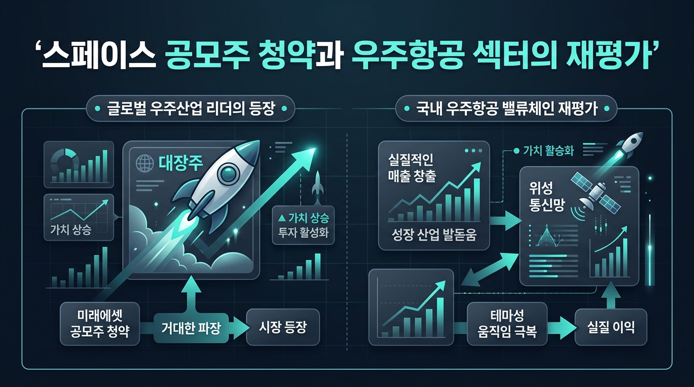 스페이스X 공모주 청약과 우주항공 섹터의 재평가
