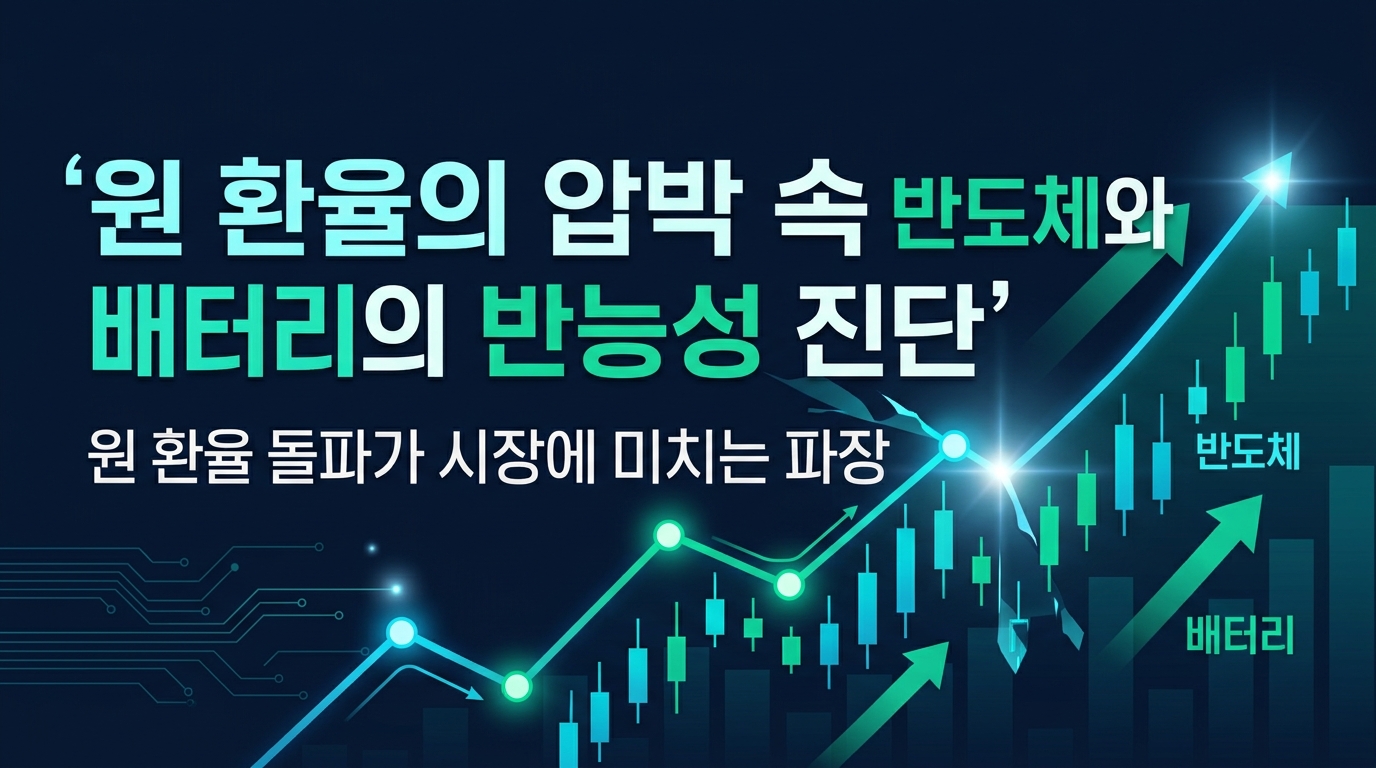 1540원 환율의 압박 속 AI 반도체와 K배터리의 반등 가능성 진단