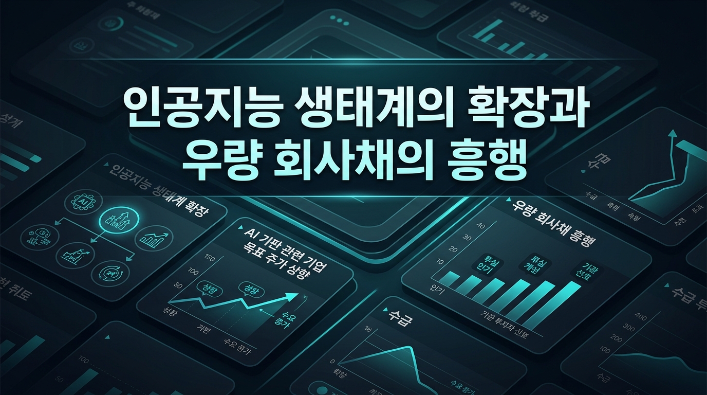 인공지능 생태계의 확장과 우량 회사채의 흥행