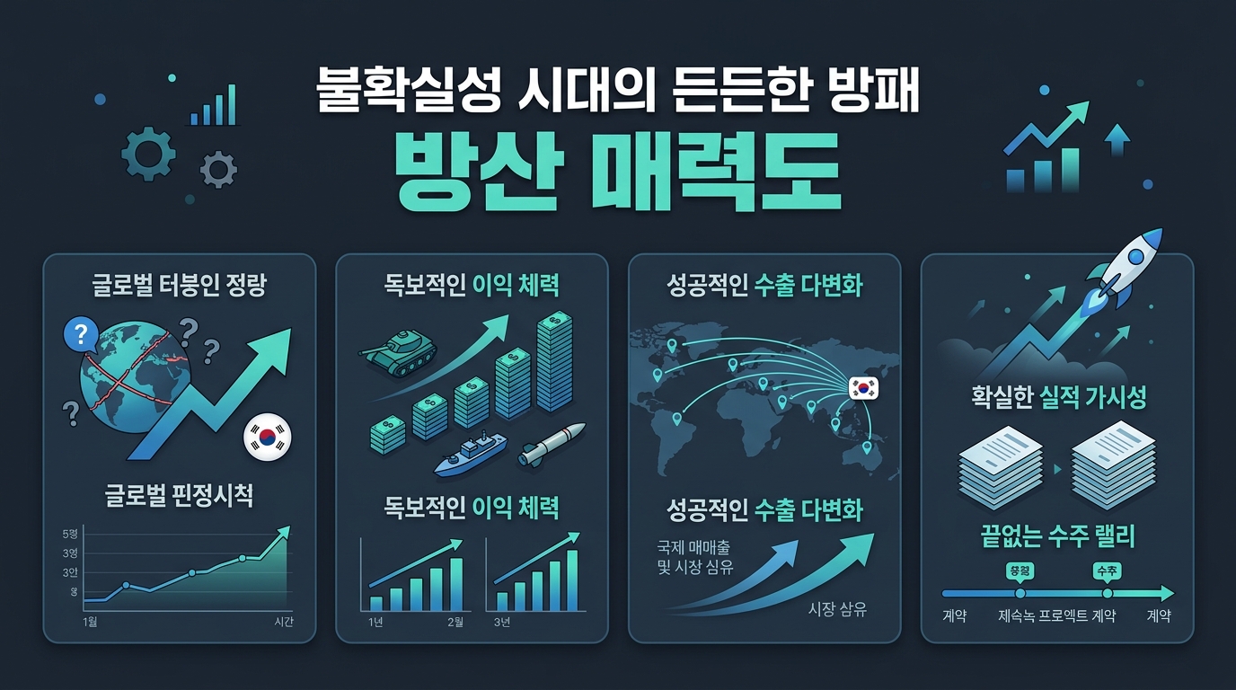 불확실성 시대의 든든한 방패 K방산 매력도