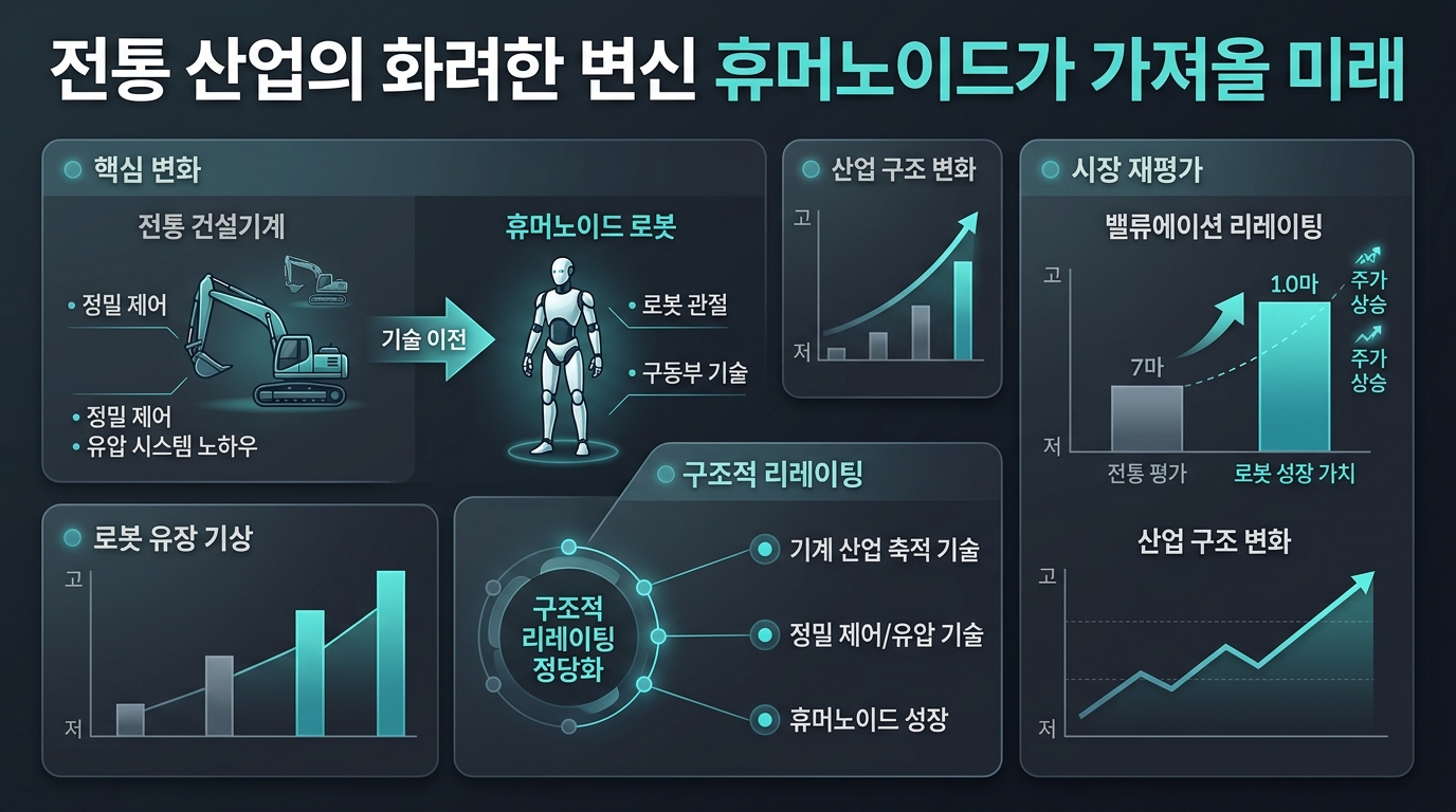 전통 산업의 화려한 변신, 휴머노이드가 가져올 미래