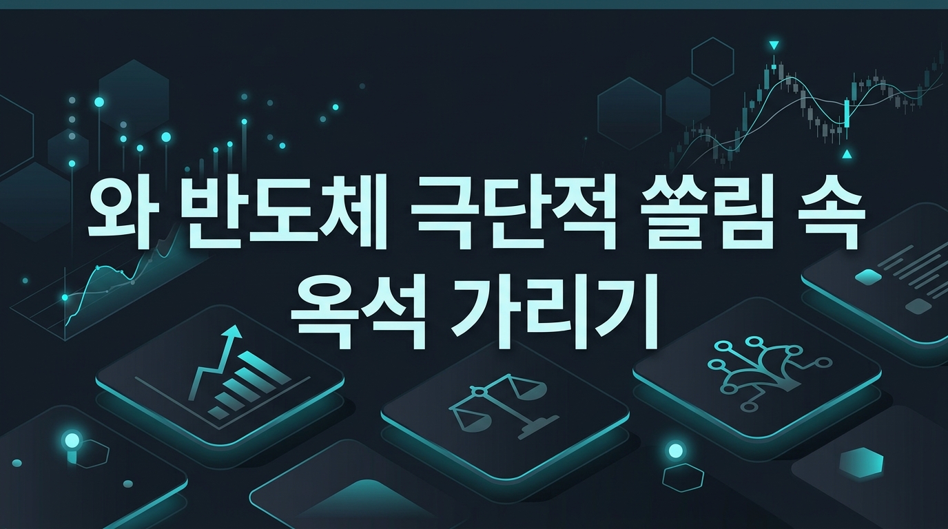 AI와 반도체 극단적 쏠림 속 옥석 가리기