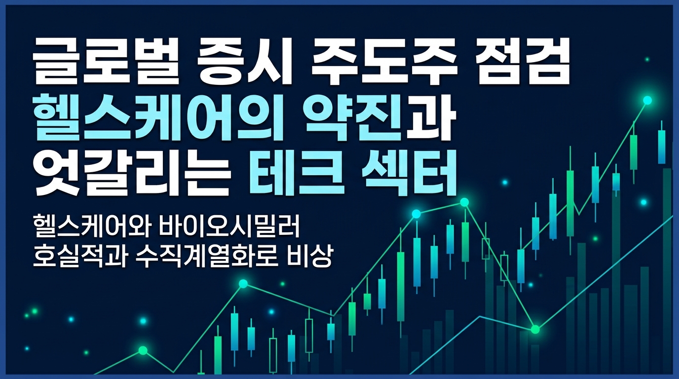 글로벌 증시 주도주 점검 헬스케어의 약진과 엇갈리는 테크 섹터