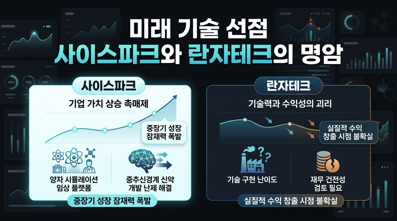 미래 기술 선점, 사이스파크와 란자테크의 명암