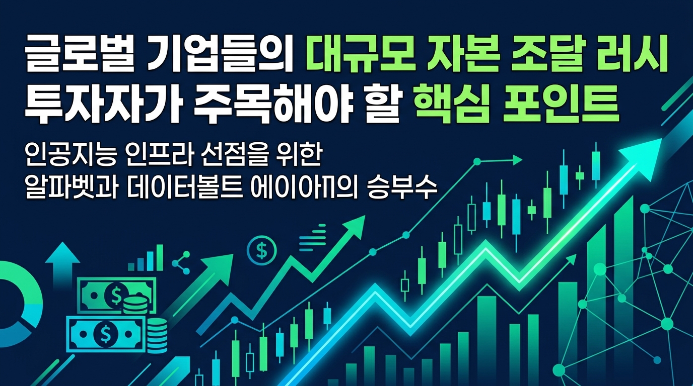 글로벌 기업들의 대규모 자본 조달 러시, 투자자가 주목해야 할 핵심 포인트