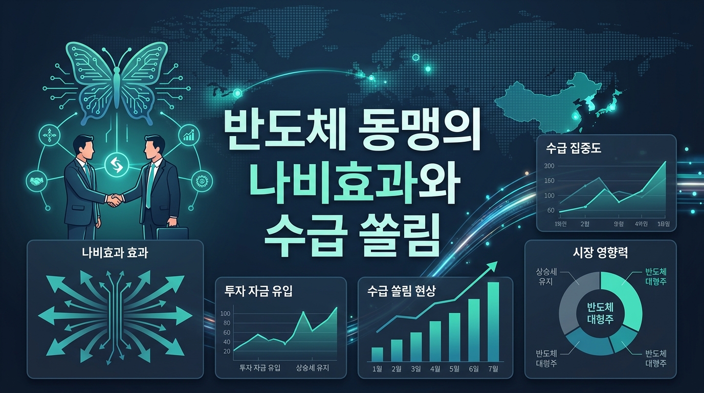 반도체 동맹의 나비효과와 수급 쏠림