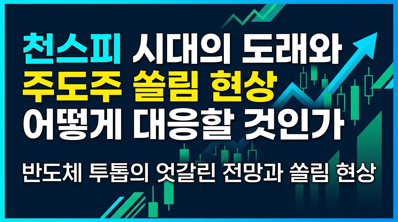 8천스피 시대의 도래와 주도주 쏠림 현상, 어떻게 대응할 것인가