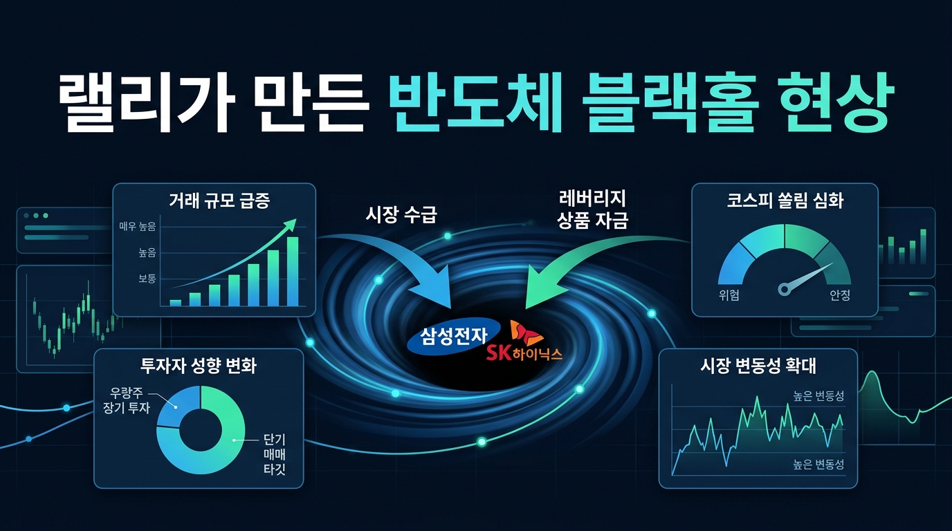 AI 랠리가 만든 반도체 블랙홀 현상