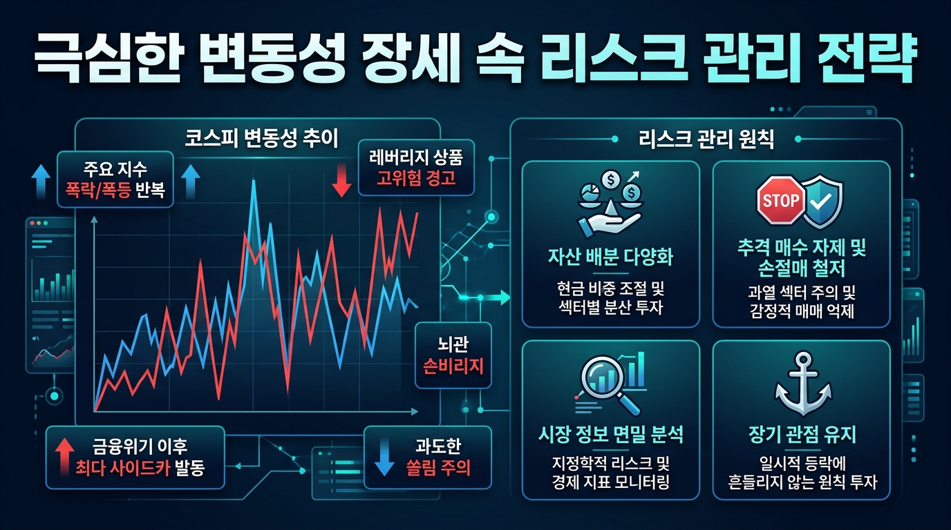 극심한 변동성 장세 속 리스크 관리 전략
