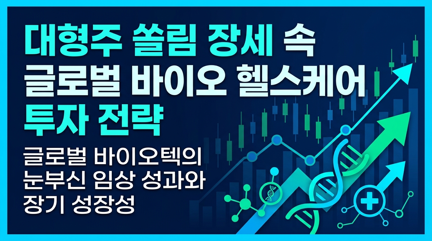 대형주 쏠림 장세 속 글로벌 바이오 헬스케어 투자 전략
