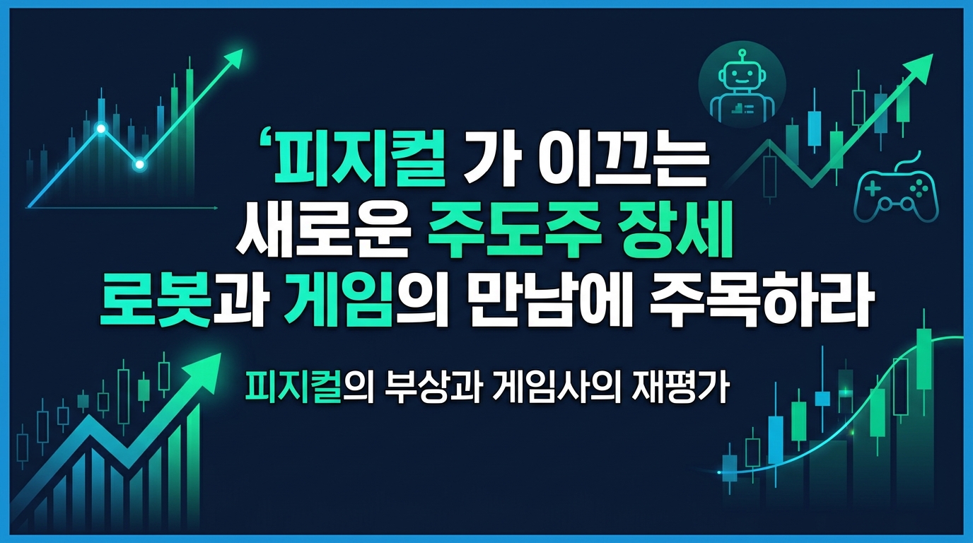 피지컬 AI가 이끄는 새로운 주도주 장세, 로봇과 게임의 만남에 주목하라