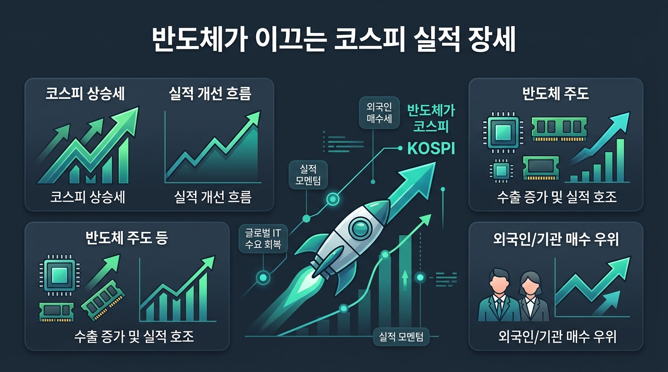 반도체가 이끄는 코스피 실적 장세