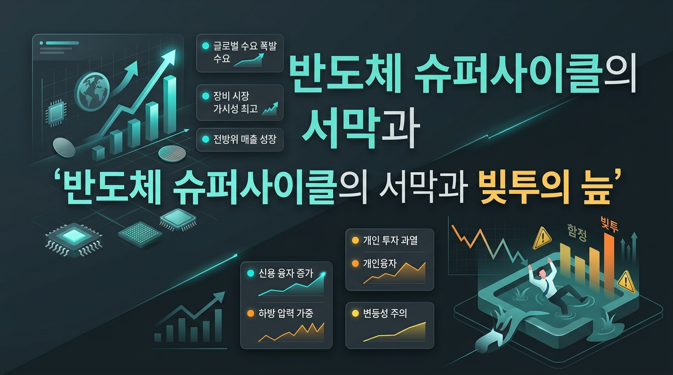 반도체 슈퍼사이클의 서막과 빚투의 늪