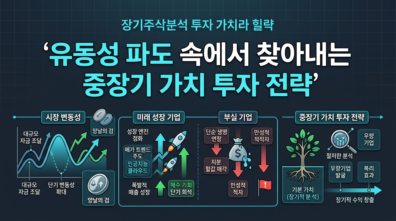 유동성 파도 속에서 찾아내는 중장기 가치 투자 전략
