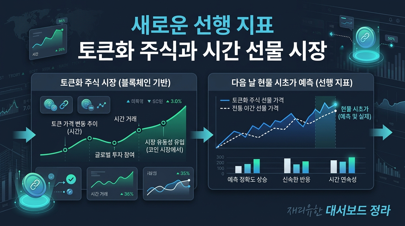 새로운 선행 지표, 토큰화 주식과 24시간 선물 시장