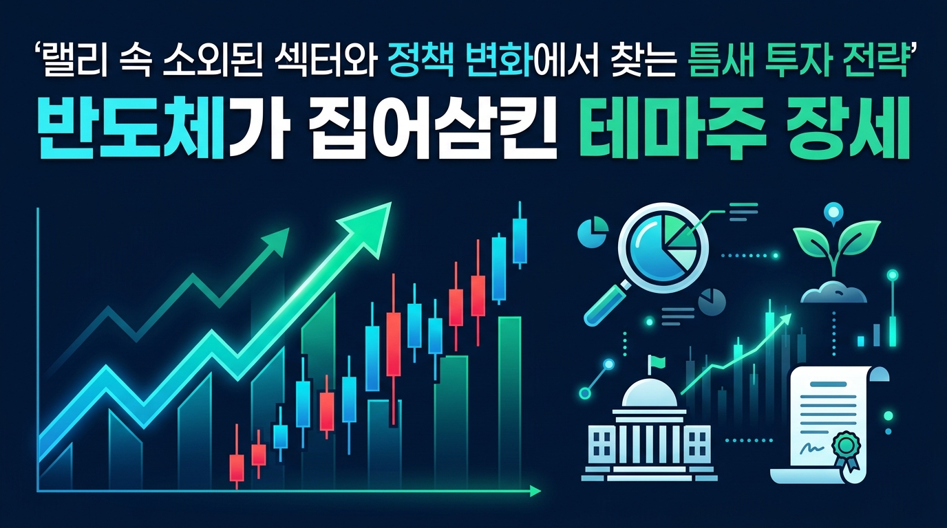 AI 랠리 속 소외된 섹터와 정책 변화에서 찾는 틈새 투자 전략
