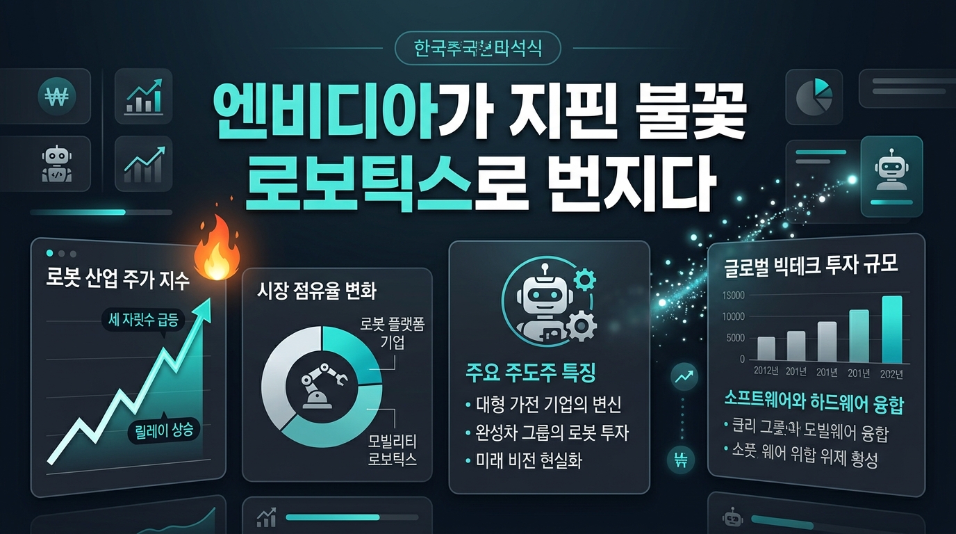 엔비디아가 지핀 불꽃, 로보틱스로 번지다