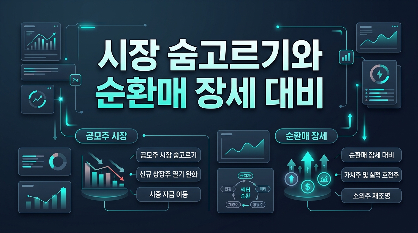 IPO 시장 숨고르기와 순환매 장세 대비