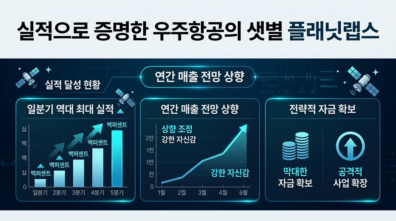 실적으로 증명한 우주항공의 샛별, 플래닛랩스