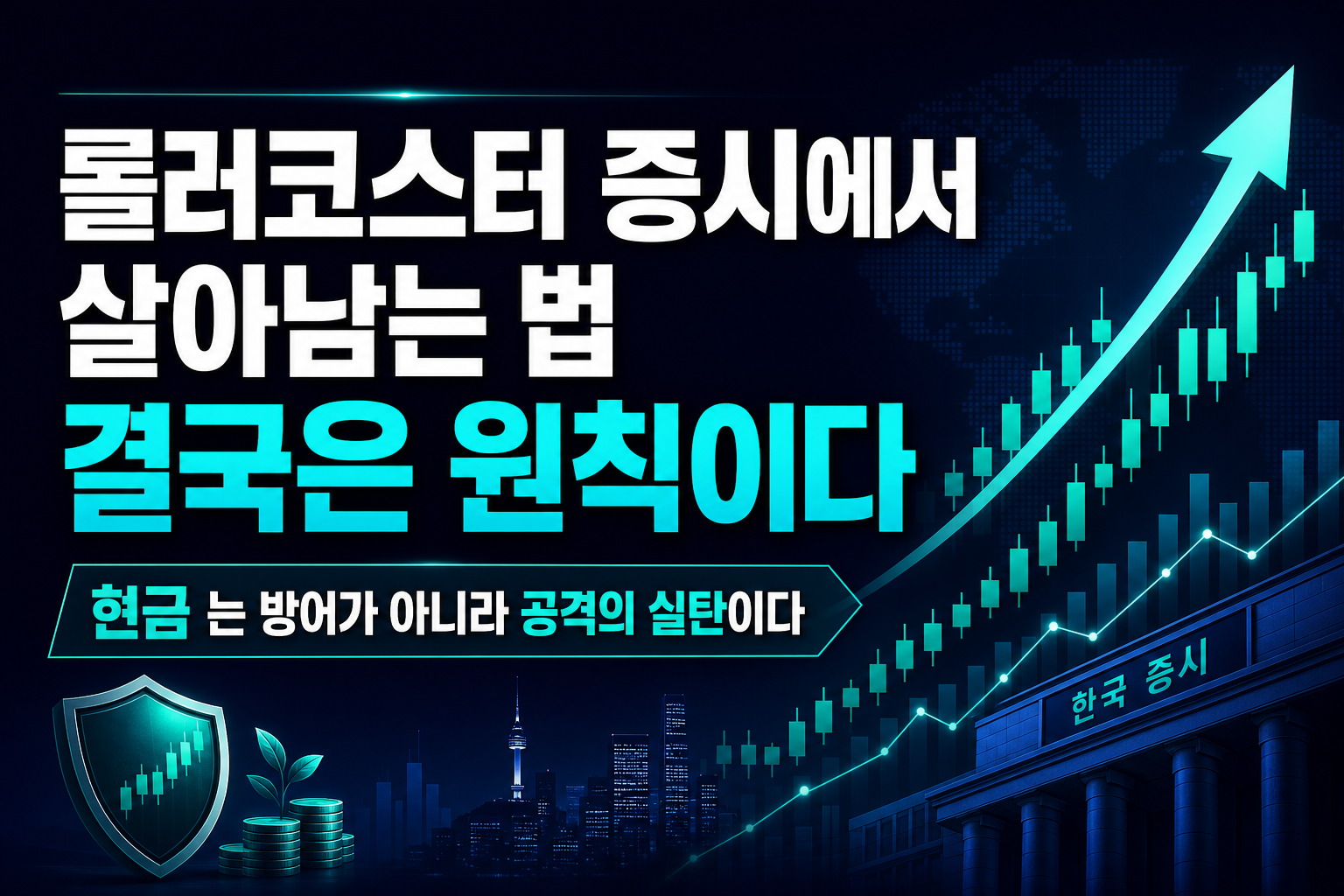 롤러코스터 증시에서 살아남는 법, 결국은 원칙이다