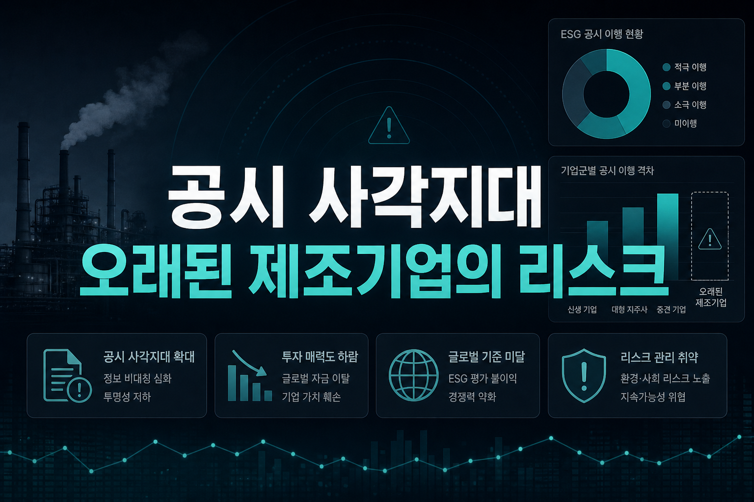 ESG 공시 사각지대, 오래된 제조기업의 리스크