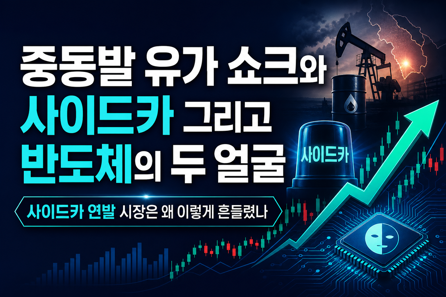 중동발 유가 쇼크와 사이드카, 그리고 반도체의 두 얼굴