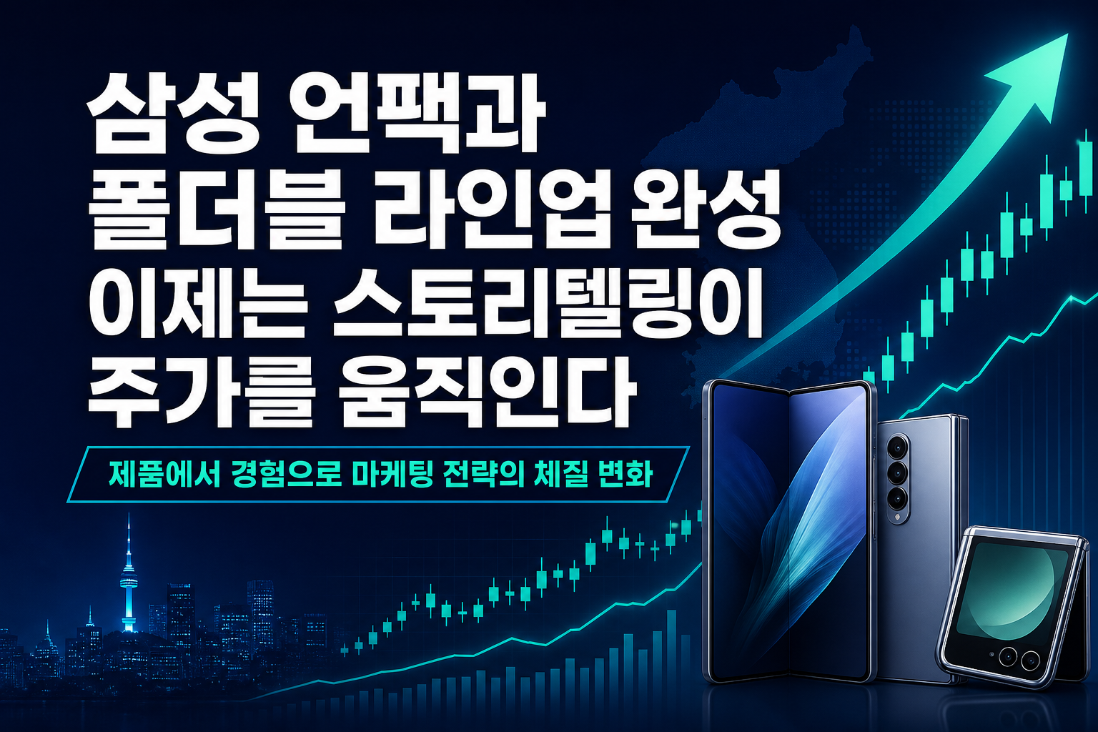 삼성 언팩과 폴더블 라인업 완성, 이제는 스토리텔링이 주가를 움직인다