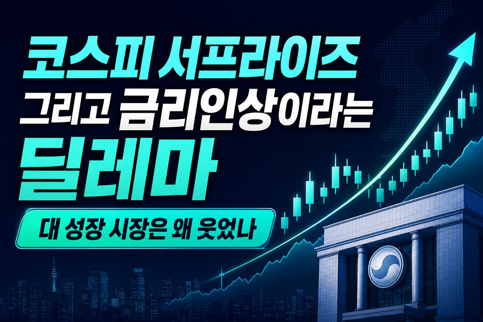 코스피 7000, GDP 서프라이즈, 그리고 금리인상이라는 딜레마