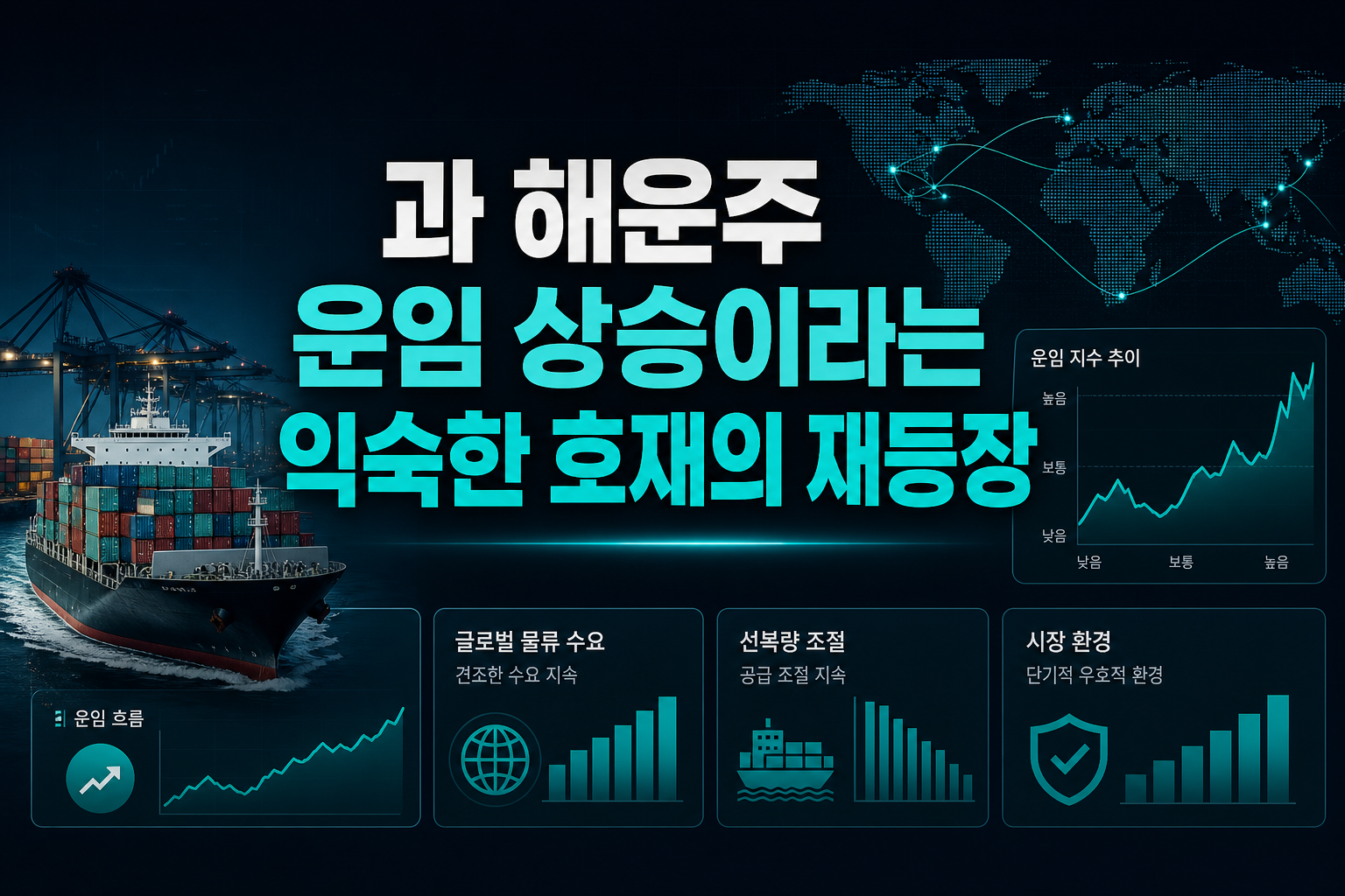 HMM과 해운주, 운임 상승이라는 익숙한 호재의 재등장