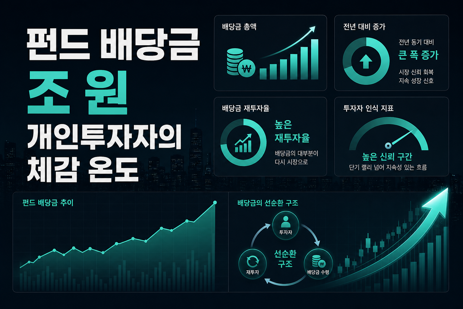 펀드 배당금 41조 원, 개인투자자의 체감 온도