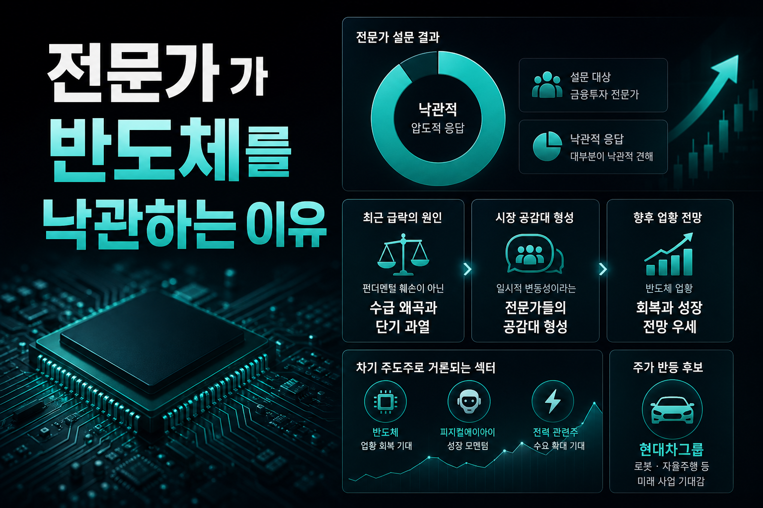 전문가 95%가 반도체를 낙관하는 이유