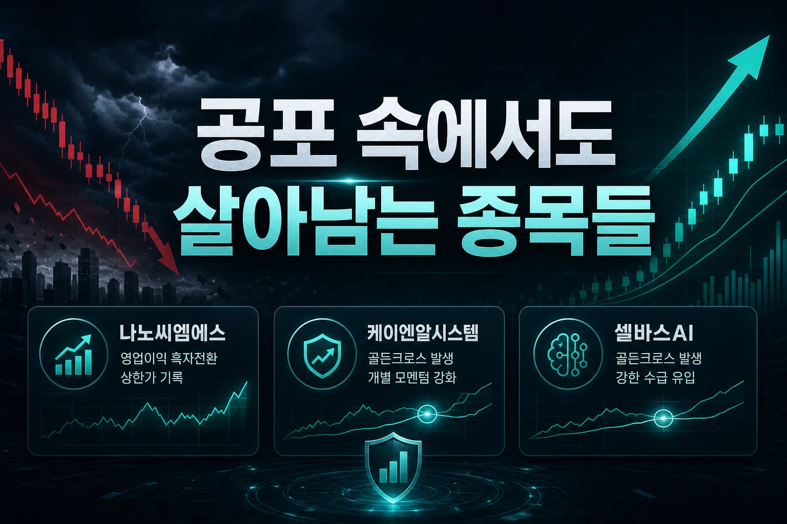 공포 속에서도 살아남는 종목들