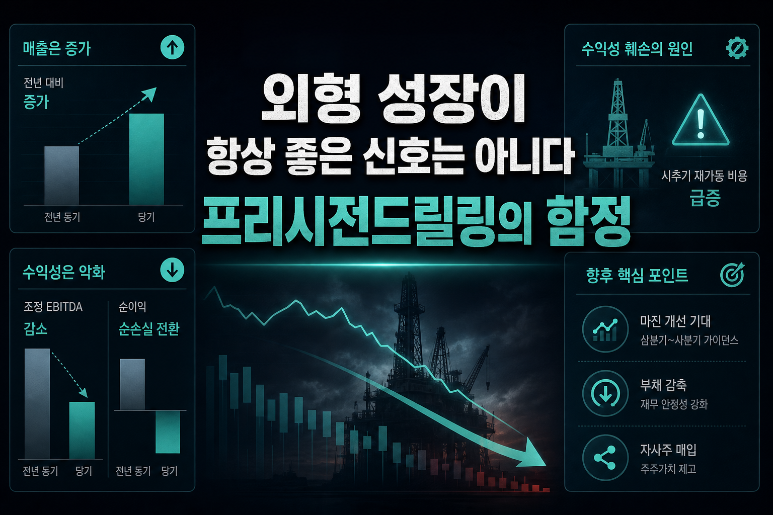 외형 성장이 항상 좋은 신호는 아니다, 프리시전드릴링의 함정