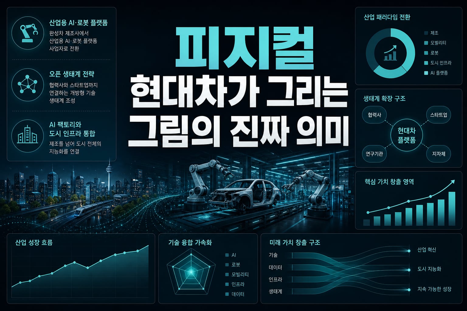 피지컬 AI, 현대차가 그리는 그림의 진짜 의미