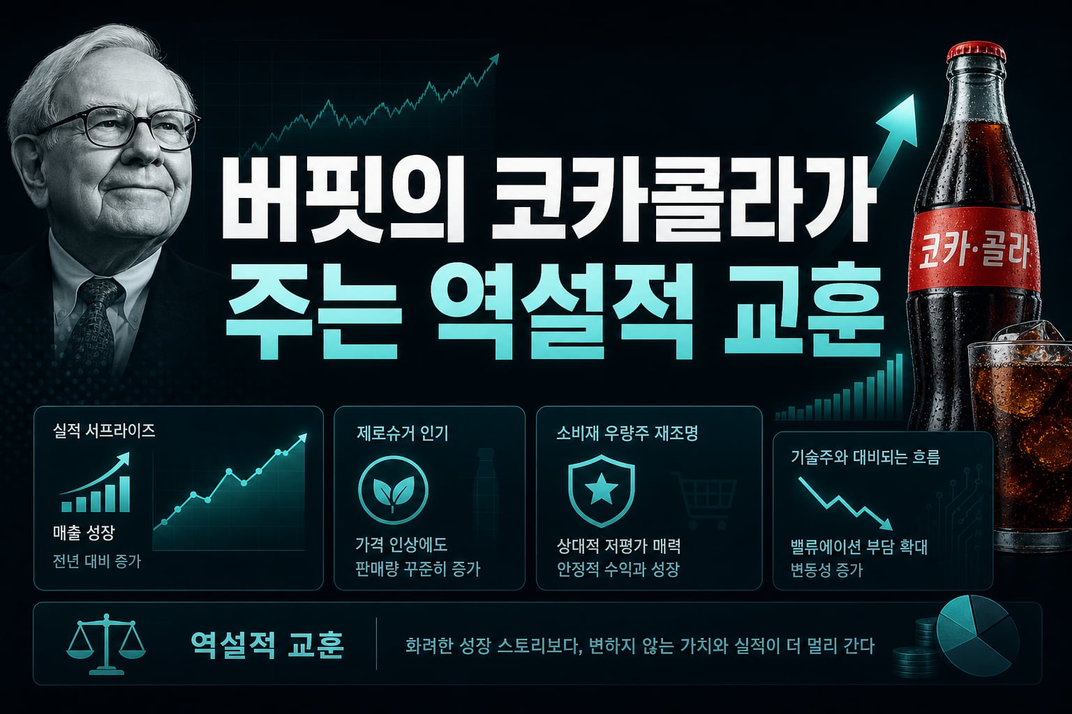 버핏의 코카콜라가 주는 역설적 교훈