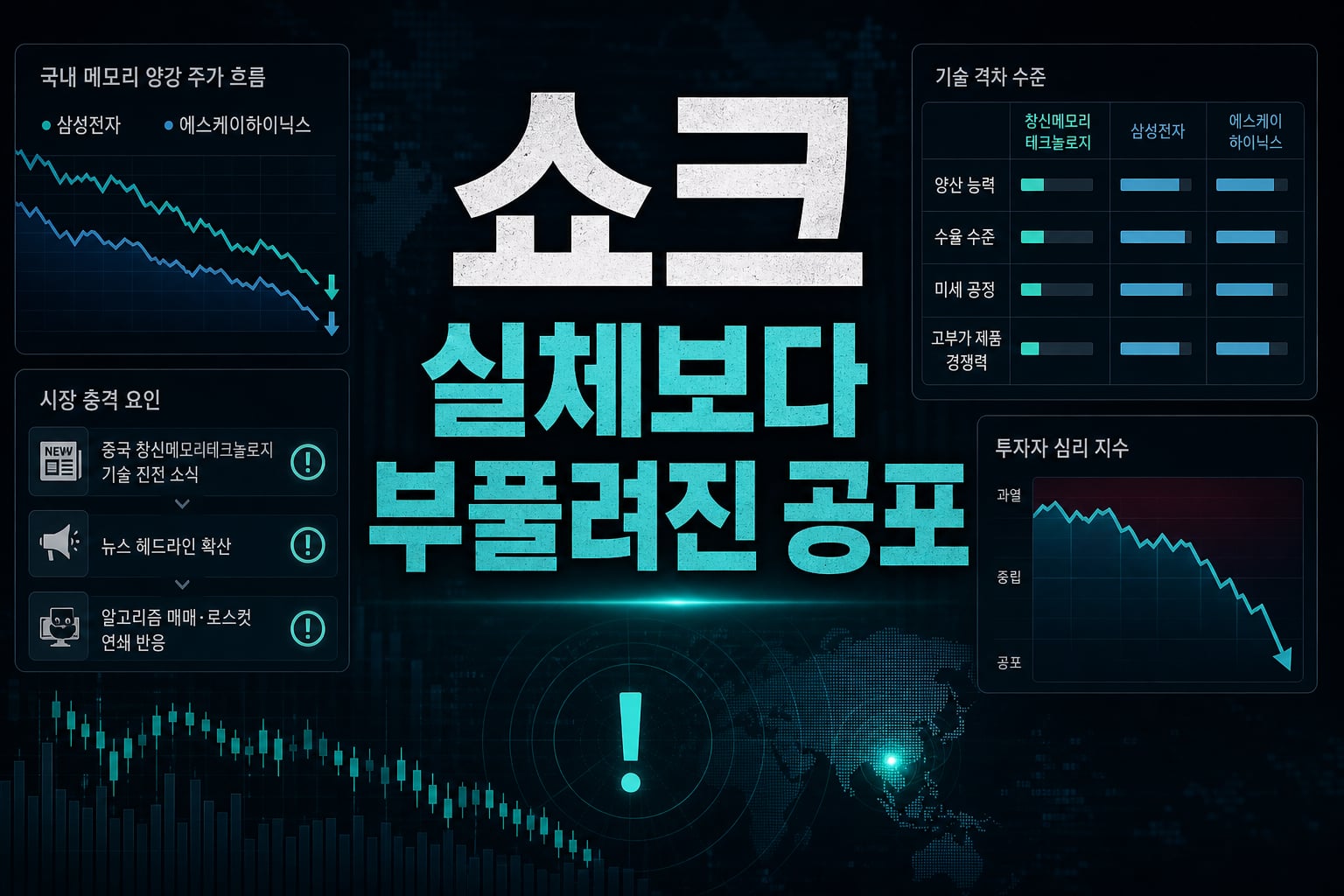 CXMT 쇼크, 실체보다 부풀려진 공포