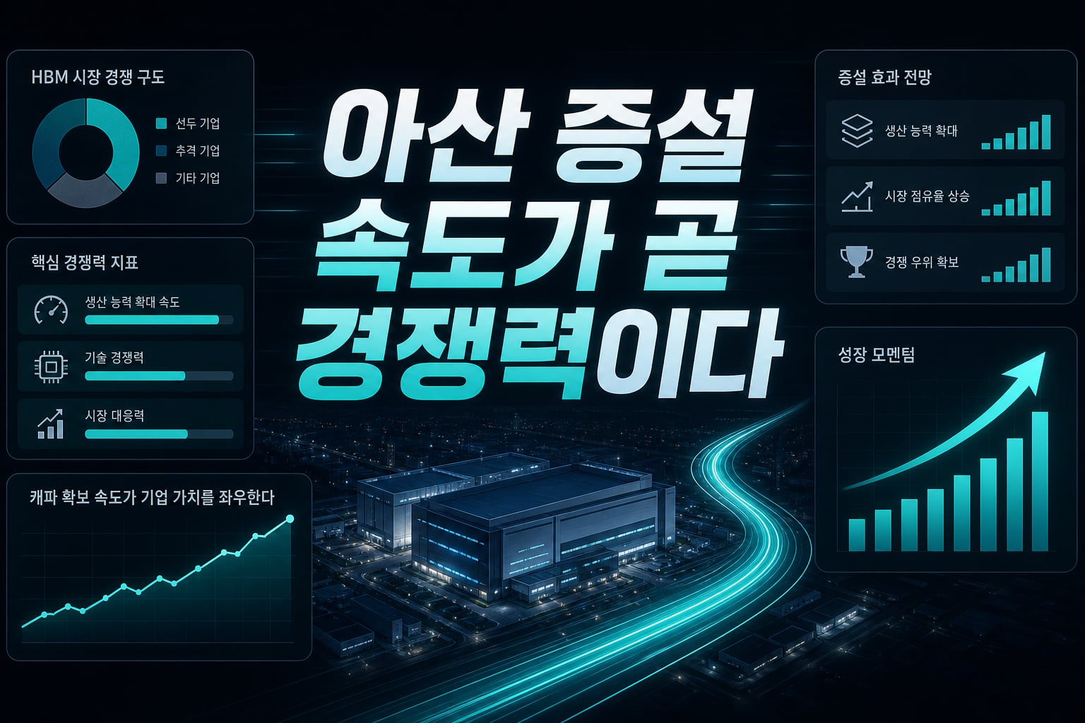 아산 HBM 증설, 속도가 곧 경쟁력이다