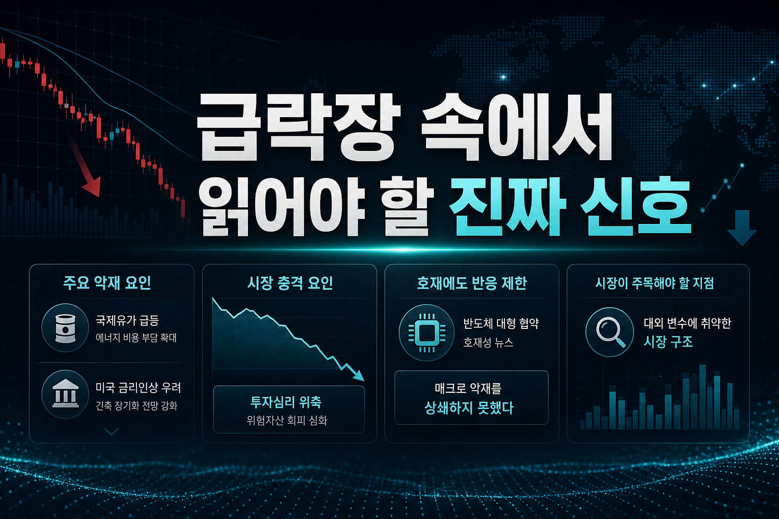 급락장 속에서 읽어야 할 진짜 신호