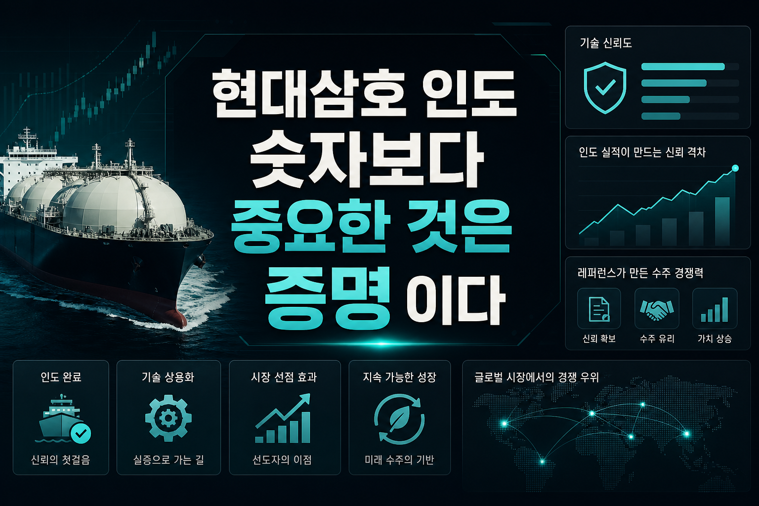 HD현대삼호 VLAC 인도, 숫자보다 중요한 것은 '증명'이다