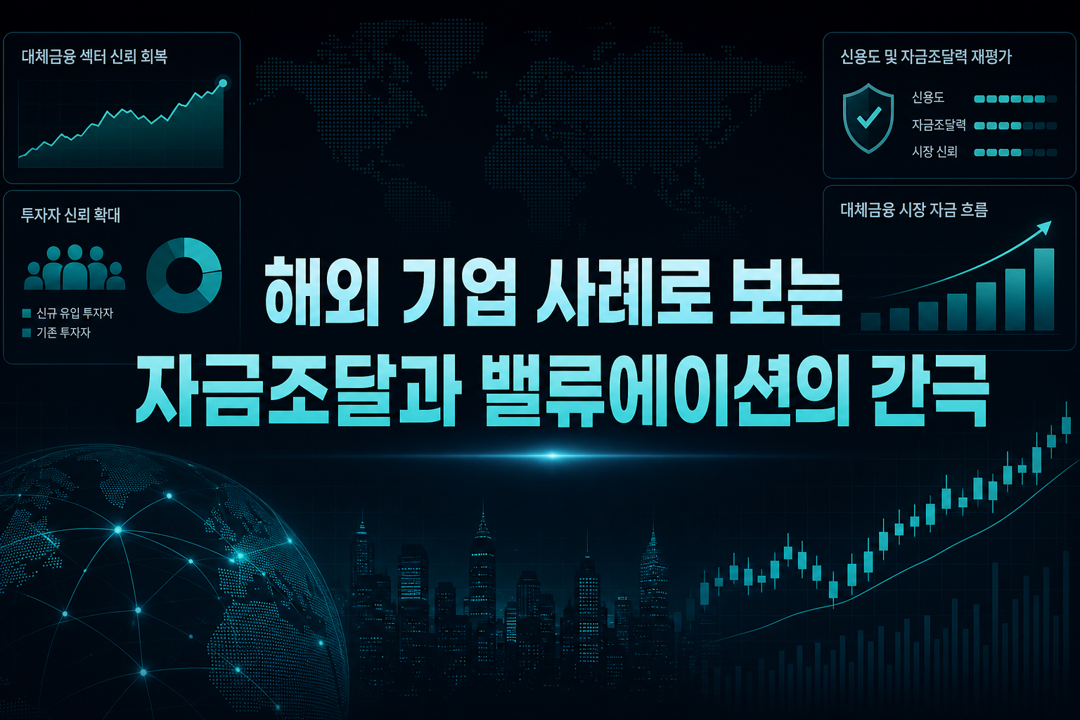 해외 기업 사례로 보는 자금조달과 밸류에이션의 간극