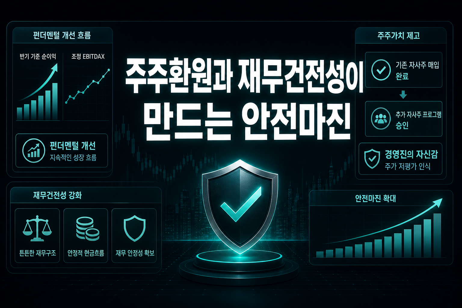 주주환원과 재무건전성이 만드는 안전마진