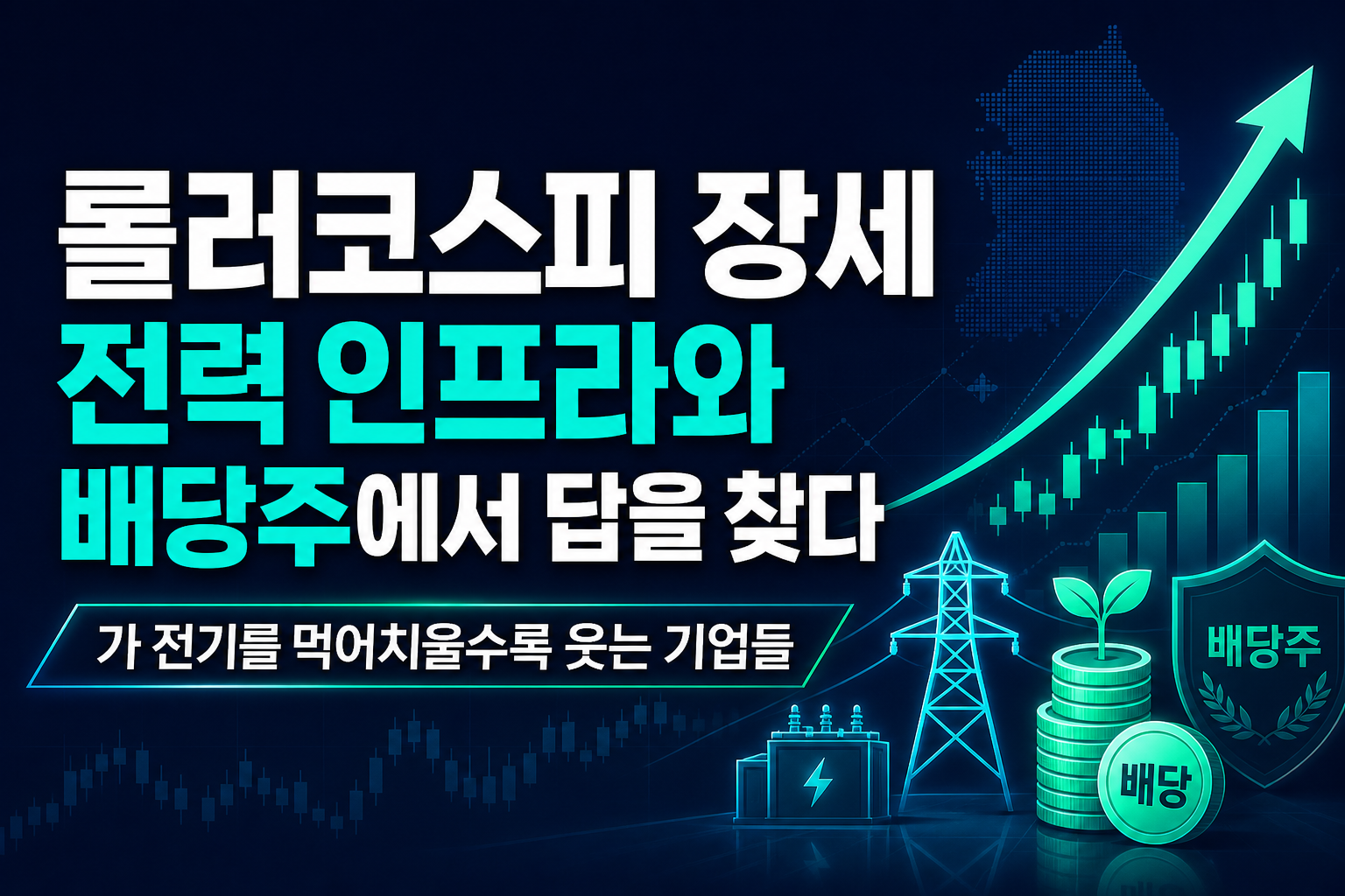 롤러코스피 장세, AI 전력 인프라와 배당주에서 답을 찾다