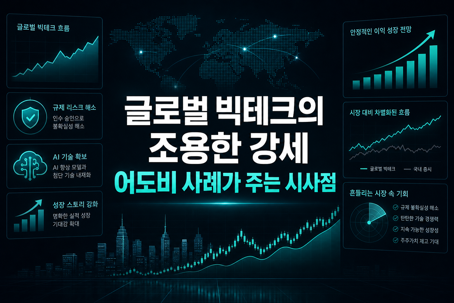 글로벌 빅테크의 조용한 강세, 어도비 사례가 주는 시사점