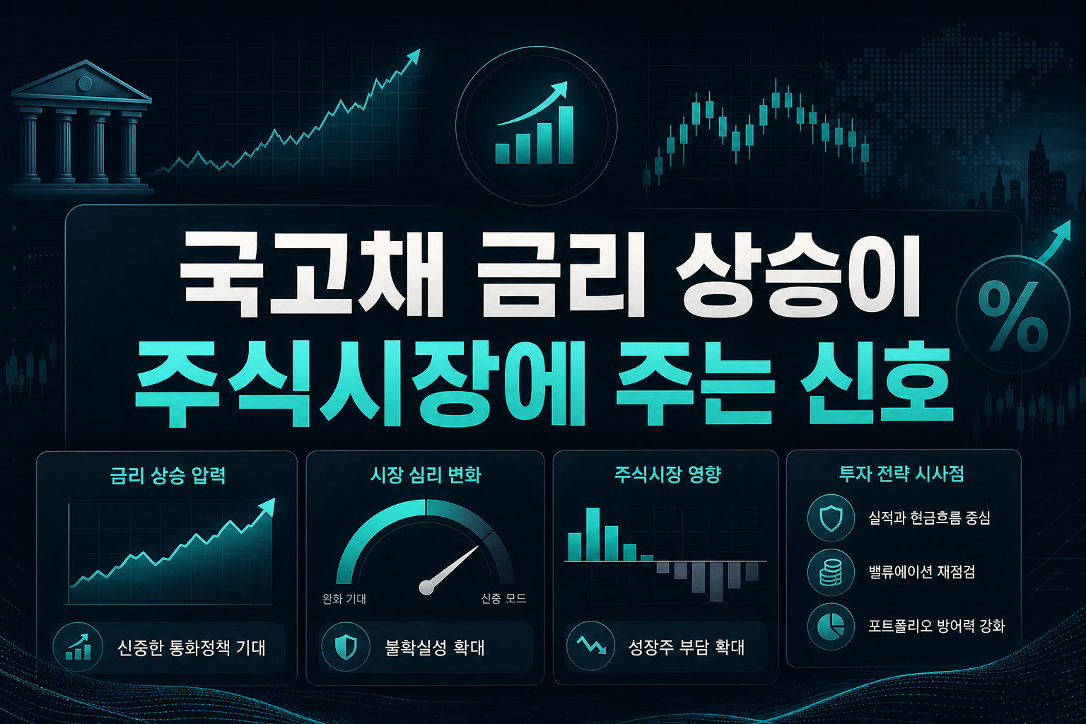 국고채 금리 상승이 주식시장에 주는 신호